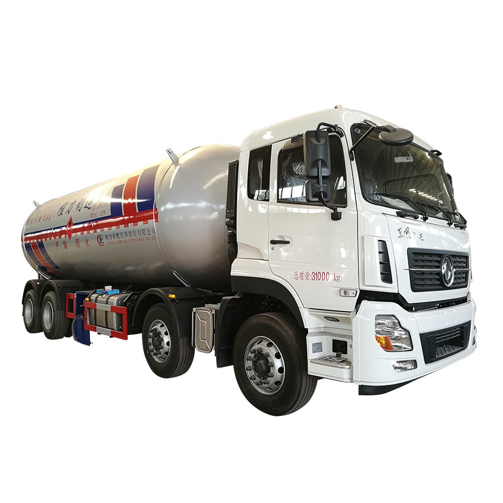 8 * 4 35 Cbm Lpg کامیون حمل و نقل