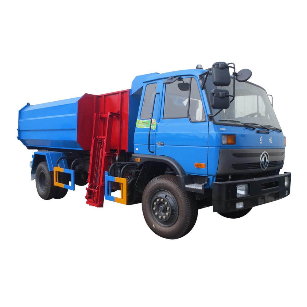 کامیون زباله بلندکننده 6 چرخ Dongfeng
